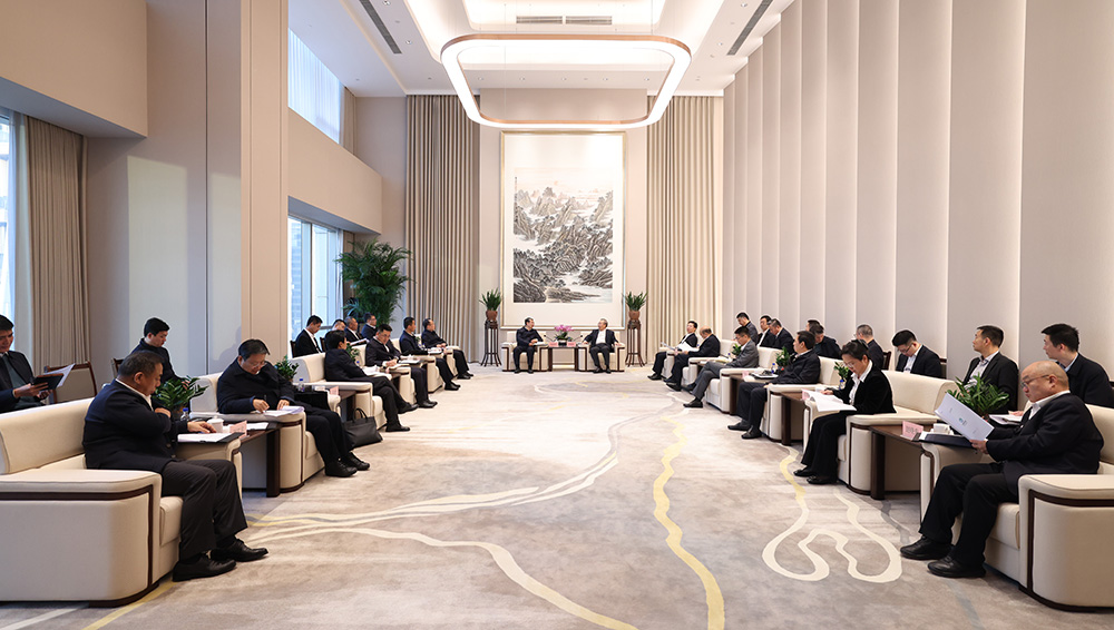 刘敬桢、徐鸿会见河北省委常委、唐山市委书记张成中